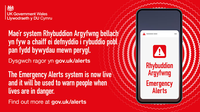 New UK Emergency Alerts system now live