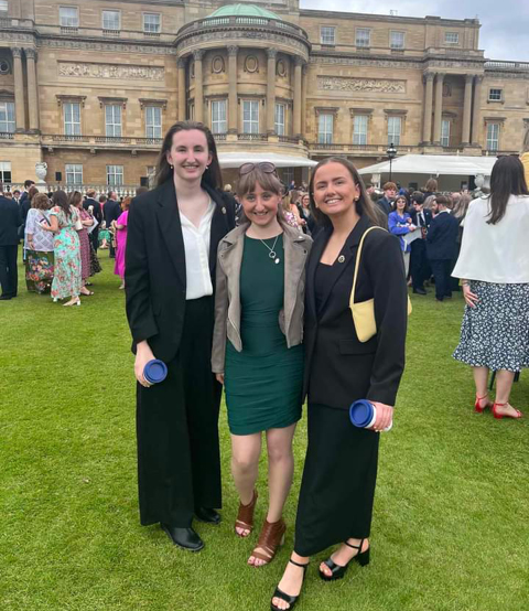 Anglesey young people attend Buckingham Palace to receive their Duke of Edinburgh Gold Award.